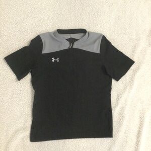 Under Armour UA Baseball Cage Jacket Quarter Zip W/ Pockets Youth Small